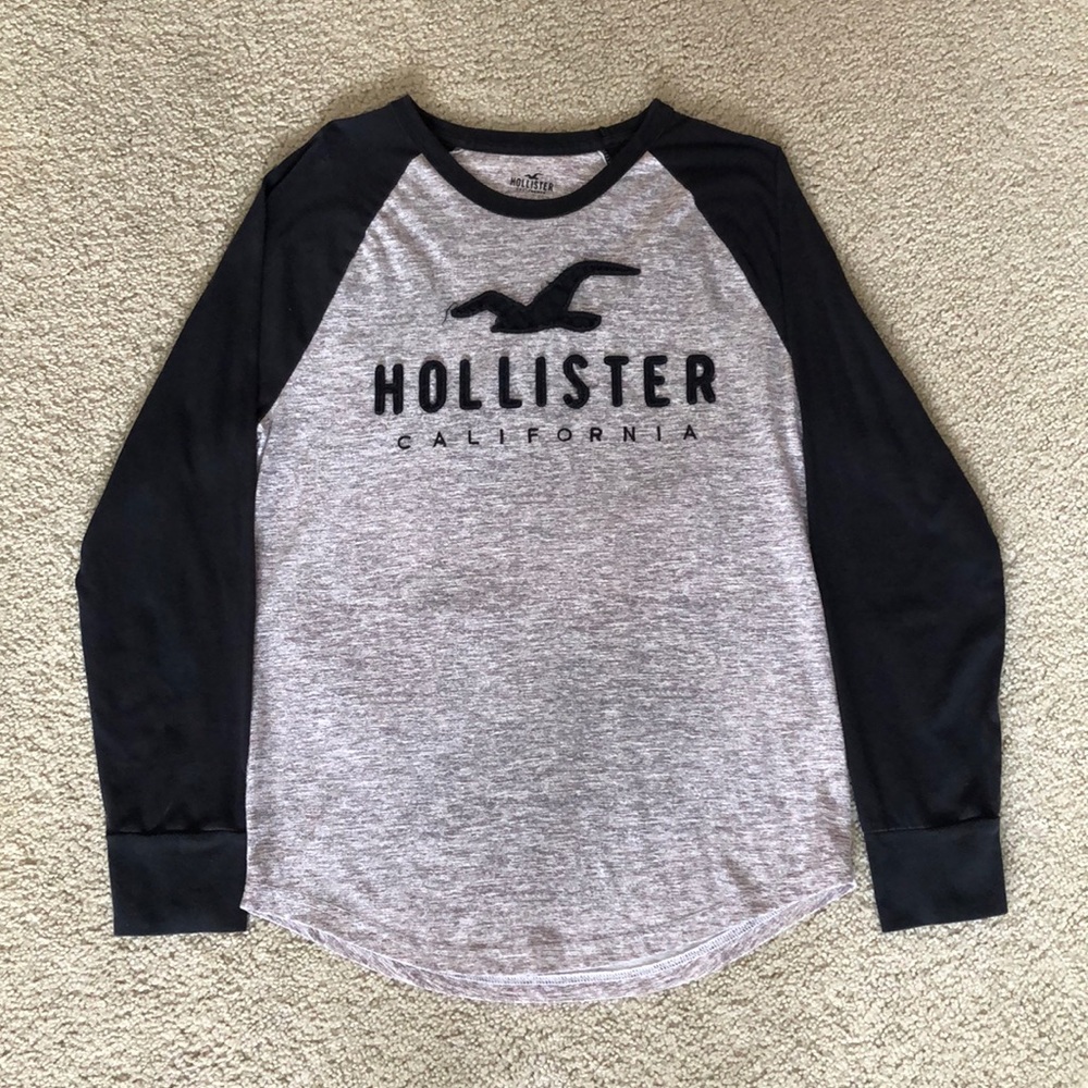Hollister Baseball Style Long Sleeve
